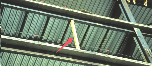 Steel beam temporary support Steel beam temporary support